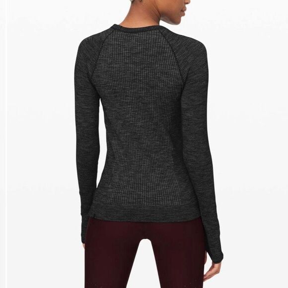 Lululemon Swiftly Wool Pullover long sleeve top Size 4‎ - Picture 2 of 9